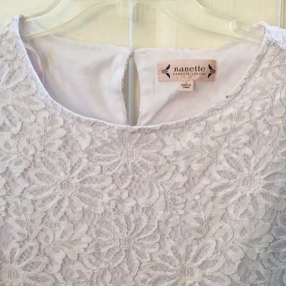 LADIES’ nanette (Nanette Lepore) Lacy Top (S) - Picture 2 of 10